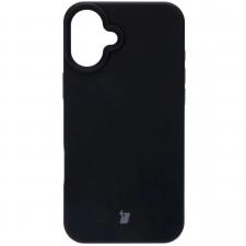 Carcasa Bizon Soft compatibila cu iPhone 16 Plus, Negru