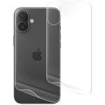 Set 2 folii protectie pentru spatele telefonului Bizon Hydrogel compatibile cu iPhone 16 Plus, Transparent 5 - lerato.ro
