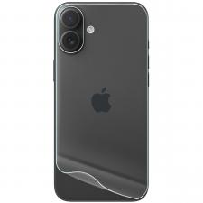 Set 2 folii protectie pentru spatele telefonului Bizon Hydrogel compatibile cu iPhone 16 Plus, Transparent