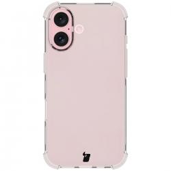 Carcasa Bizon Salpa compatibila cu iPhone 16, Transparent