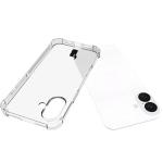Kit protectie 4 in 1 BizonMobile Clear Pack, Carcasa Bizon Salpa, 2x Folie sticla securizata Bizon Glass Clear 2, 1x Folie sticla camera, compatibil cu iPhone 16 Plus, Transparent 6 - lerato.ro