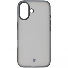 Carcasa Bizon Angelo compatibila cu iPhone 16, Transparent / Negru