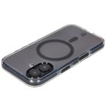 Carcasa Bizon Marco cu MagSafe compatibila cu iPhone 16, Transparent / Negru 6 - lerato.ro