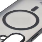 Carcasa Bizon MatteO cu MagSafe compatibila cu iPhone 16, Negru 6 - lerato.ro