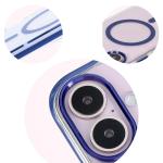 Carcasa Bizon Marco cu MagSafe compatibila cu iPhone 16, Transparent / Albastru 9 - lerato.ro