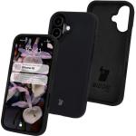 Carcasa Bizon Soft compatibila cu iPhone 16, Negru 3 - lerato.ro