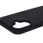 Carcasa Bizon Soft compatibila cu iPhone 16, Negru 6 - lerato.ro