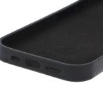Carcasa Bizon Soft compatibila cu iPhone 16, Negru 10 - lerato.ro