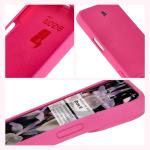 Carcasa Bizon Soft compatibila cu iPhone 16, Fucsia 12 - lerato.ro