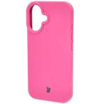 Carcasa Bizon Soft compatibila cu iPhone 16, Fucsia 4 - lerato.ro
