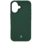 Carcasa Bizon Soft compatibila cu iPhone 16, Dark Green 2 - lerato.ro