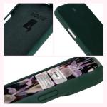 Carcasa Bizon Soft compatibila cu iPhone 16, Dark Green 12 - lerato.ro