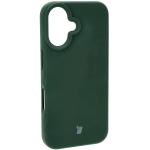 Carcasa Bizon Soft compatibila cu iPhone 16, Dark Green 5 - lerato.ro