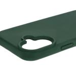 Carcasa Bizon Soft compatibila cu iPhone 16, Dark Green 6 - lerato.ro
