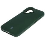 Carcasa Bizon Soft compatibila cu iPhone 16, Dark Green 7 - lerato.ro