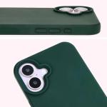 Carcasa Bizon Soft compatibila cu iPhone 16, Dark Green 11 - lerato.ro