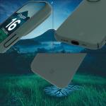 Carcasa Bizon Shell compatibila cu iPhone 16, Verde 6 - lerato.ro