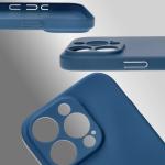 Carcasa Bizon Shell compatibila cu iPhone 16 Pro, Albastru 5 - lerato.ro