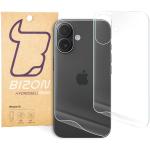 Set 2 folii protectie pentru spatele telefonului Bizon Hydrogel compatibile cu iPhone 16, Transparent 5 - lerato.ro
