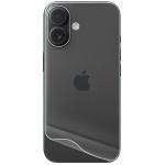 Set 2 folii protectie pentru spatele telefonului Bizon Hydrogel compatibile cu iPhone 16, Transparent 2 - lerato.ro