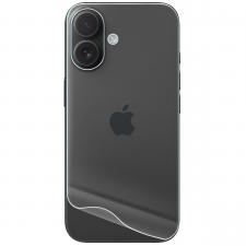 Set 2 folii protectie pentru spatele telefonului Bizon Hydrogel compatibile cu iPhone 16, Transparent