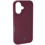 Carcasa Bizon Soft compatibila cu iPhone 16, Dark Purple 4 - lerato.ro