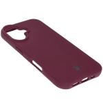 Carcasa Bizon Soft compatibila cu iPhone 16, Dark Purple 7 - lerato.ro