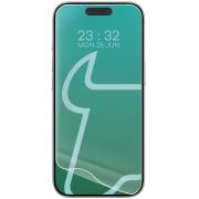 Folie protectie Bizon Hydrogel compatibila cu iPhone 16 Pro, Transparent