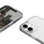 Carcasa Bizon Halo compatibila cu iPhone 16, Transparent 5 - lerato.ro