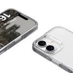 Carcasa Bizon Halo compatibila cu iPhone 16 Plus, Transparent 5 - lerato.ro