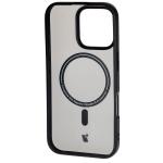 Carcasa Bizon MatteO cu MagSafe compatibila cu iPhone 16 Pro, Negru 4 - lerato.ro