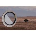 Protectie camera foto Bizon Glass Snap Lens compatibile cu iPhone 16 Pro / 16 Pro Max, Gri 4 - lerato.ro