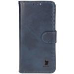 Husa flip cover Bizon Pocket compatibila cu iPhone 16 Pro, Navy Blue 2 - lerato.ro
