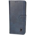 Husa flip cover Bizon Pocket compatibila cu iPhone 16 Pro, Navy Blue 4 - lerato.ro