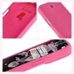 Carcasa Bizon Soft compatibila cu iPhone 16 Pro, Fucsia 12 - lerato.ro