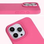 Carcasa Bizon Soft compatibila cu iPhone 16 Pro, Fucsia 11 - lerato.ro