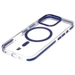 Carcasa Bizon Marco compatibila cu iPhone 16 Pro, Transparent / Albastru 4 - lerato.ro