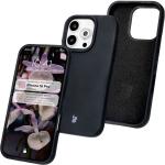 Carcasa Bizon Soft compatibila cu iPhone 16 Pro, Negru 3 - lerato.ro