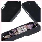 Carcasa Bizon Soft compatibila cu iPhone 16 Pro, Negru 12 - lerato.ro