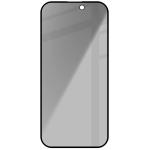 Folie sticla securizata Bizon Glass Edge Shadow Privacy compatibila cu iPhone 16 Pro, Negru 5 - lerato.ro