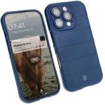 Carcasa Bizon Tur compatibila cu iPhone 16 Pro, Navy Blue 3 - lerato.ro