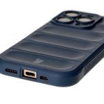 Carcasa Bizon Tur compatibila cu iPhone 16 Pro, Navy Blue 4 - lerato.ro