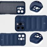 Carcasa Bizon Tur compatibila cu iPhone 16 Pro, Navy Blue 10 - lerato.ro