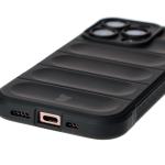 Carcasa Bizon Tur compatibila cu iPhone 16 Pro, Negru 4 - lerato.ro