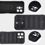 Carcasa Bizon Tur compatibila cu iPhone 16 Pro, Negru 10 - lerato.ro