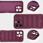 Carcasa Bizon Tur compatibila cu iPhone 16 Pro, Dark Purple 10 - lerato.ro
