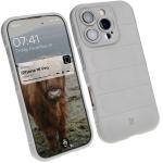 Carcasa Bizon Tur compatibila cu iPhone 16 Pro, Light Grey 3 - lerato.ro