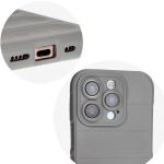 Carcasa Bizon Tur compatibila cu iPhone 16 Pro, Light Grey 12 - lerato.ro