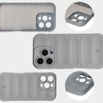 Carcasa Bizon Tur compatibila cu iPhone 16 Pro, Light Grey 10 - lerato.ro