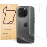 Set 2 folii protectie pentru spatele telefonului Bizon Hydrogel compatibile cu iPhone 16 Pro, Transparent 4 - lerato.ro